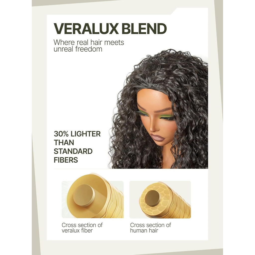 Curly Half Wig 26 Inches