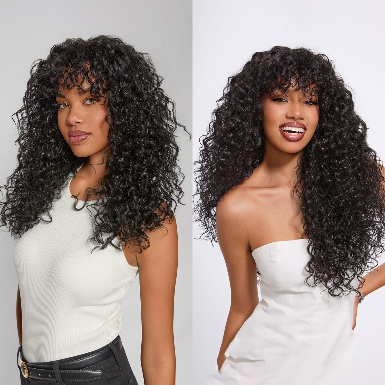 Curly Half Wig 26 Inches